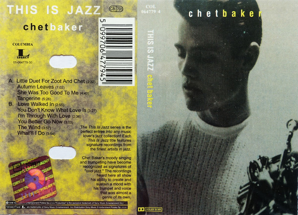 baixar álbum Chet Baker - This Is Jazz