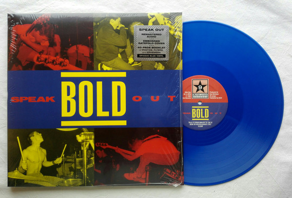 BOLD - SPEAK OUT 2001 Final Press 330 YELLOW VINYL SEALED mint youth of  today