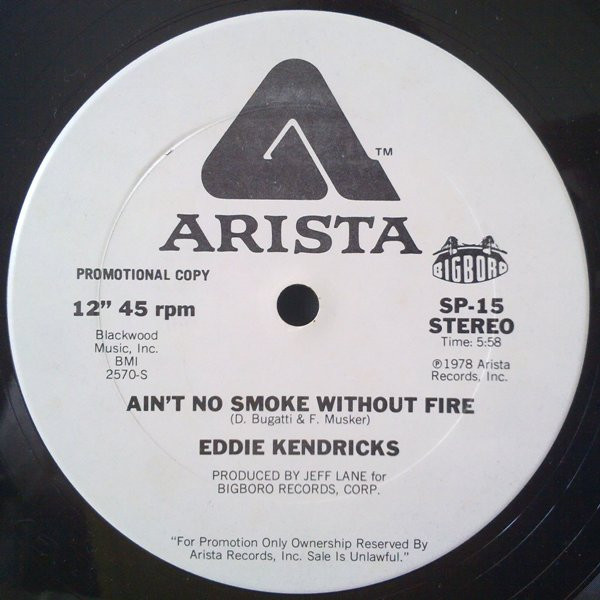 ladda ner album Eddie Kendricks - Aint No Smoke Without Fire