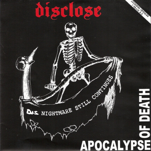 Disclose – Apocalypse Of Death (2006, Vinyl) - Discogs