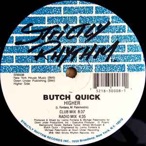 Butch Quick - Higher