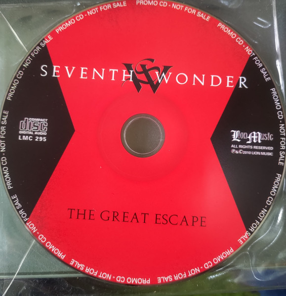 Seventh Wonder – The Great Escape (2010, CD) - Discogs