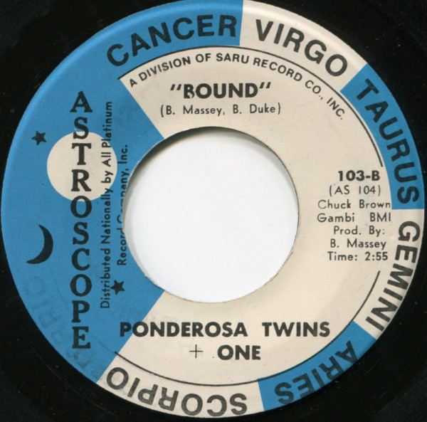 Ponderosa Twins + One – Bound (1971, Vinyl) - Discogs