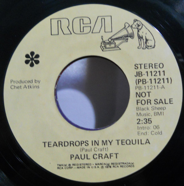 télécharger l'album Paul Craft - Tear Drops In My Tequila Rise Up