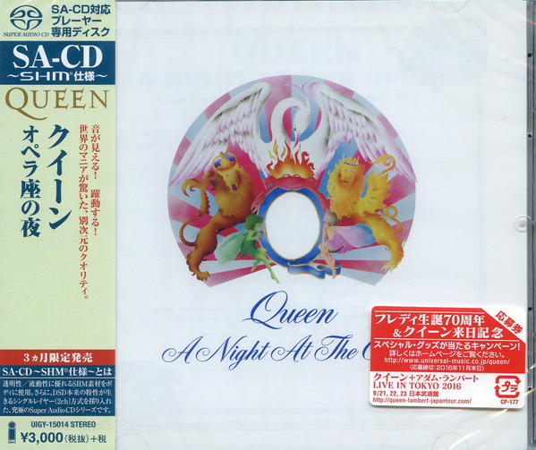 Queen – A Night At The Opera (2016, SHM-SACD, SACD) - Discogs