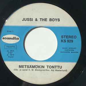 Jussi & The Boys - Metsämökin Tonttu album cover