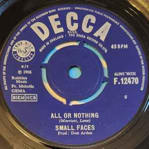 Small Faces - All Or Nothing