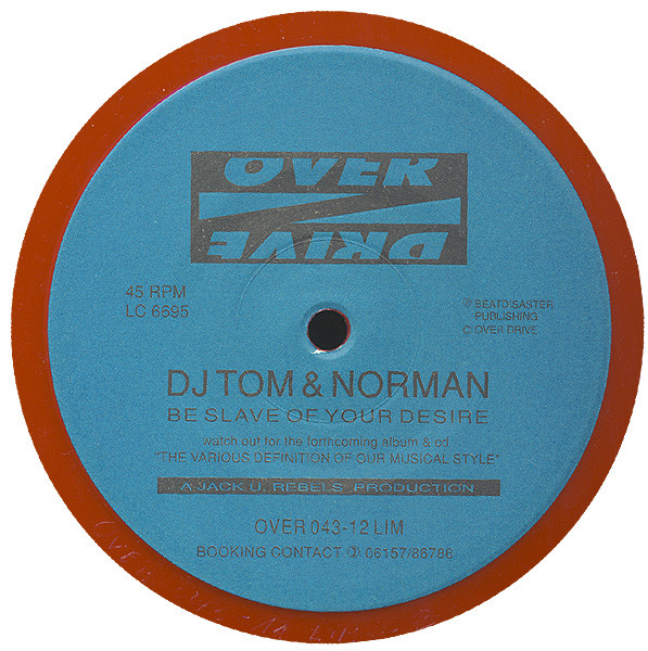 descargar álbum DJ Tom & Norman - Be Slave Of Your Desire
