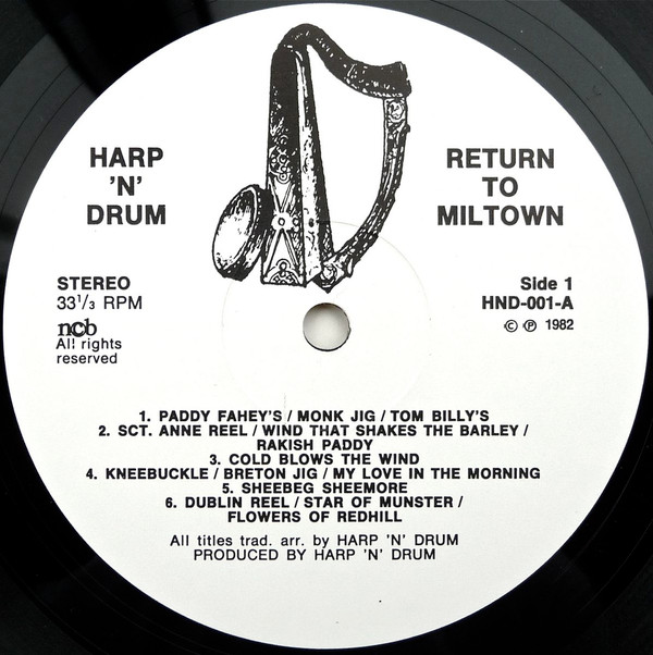 descargar álbum Harp 'N' Drum - Return To Milltown