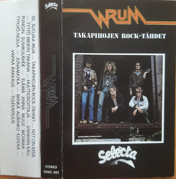 Wrum – Takapihojen Rock-Tähdet (1980, Vinyl) - Discogs