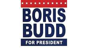 Boris Budd & The Waterboarders - Boris Budd For President album cover