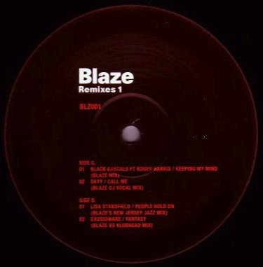 Blaze Remixes (Volume 1) (2005, Vinyl) - Discogs