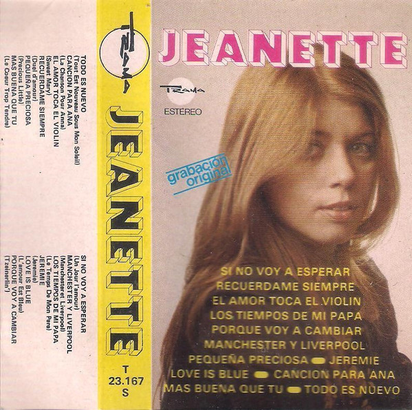 Jeanette – Jeanette (1979, Cassette) - Discogs