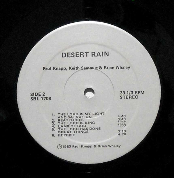last ned album Paul Knapp And Brian Whaley - Desert Rain