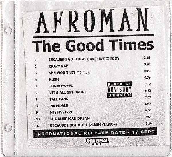 Afroman – The Good Times (2022, Various Colored, Vinyl) - Discogs