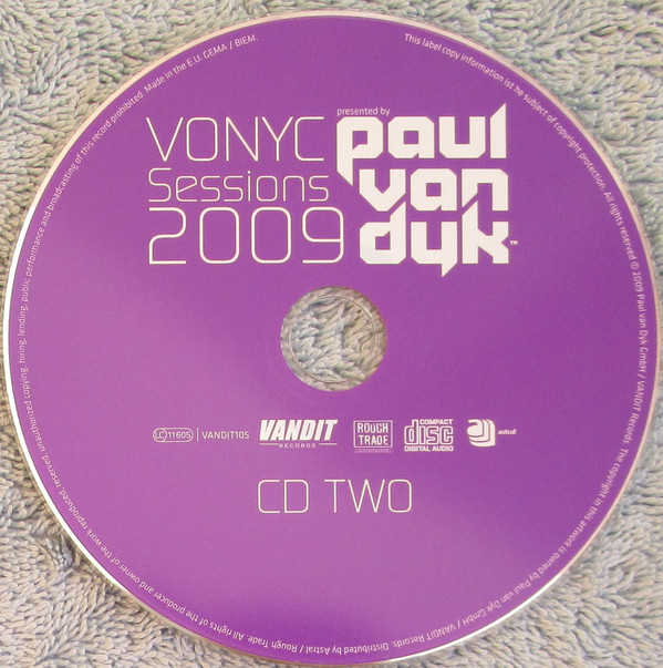 descargar álbum Paul van Dyk - Vonyc Sessions 2009