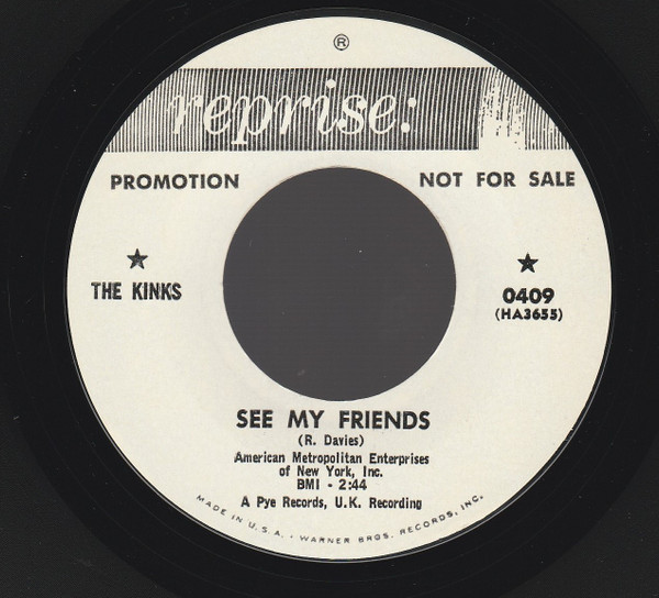 The Kinks – See My Friend / Never Met A Girl Like You Before (1965