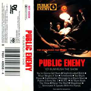 Public Enemy - Yo! Bum Rush The Show album cover