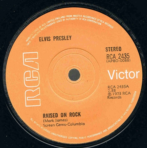 Elvis Presley – Stuck On You (Orange Labels, Vinyl) - Discogs