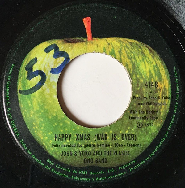lataa albumi John & Yoko And The Plastic Ono Band - Happy Xmas War Is Over Feliz Navidad La Guerra Terminó