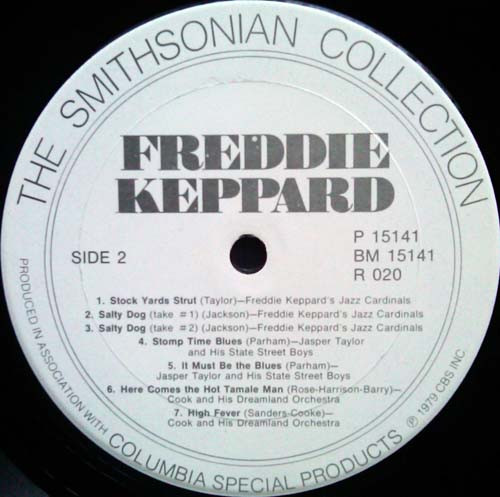 Album herunterladen Freddie Keppard - The Legendary New Orleans Cornet