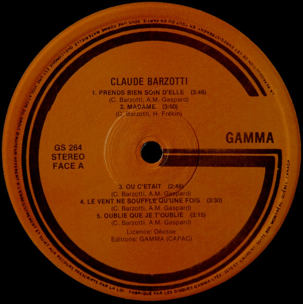 lataa albumi Claude Barzotti - Beau Jsrai Jamais Beau
