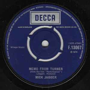 Memo From Turner / Natural Magic (Vinyl, 7