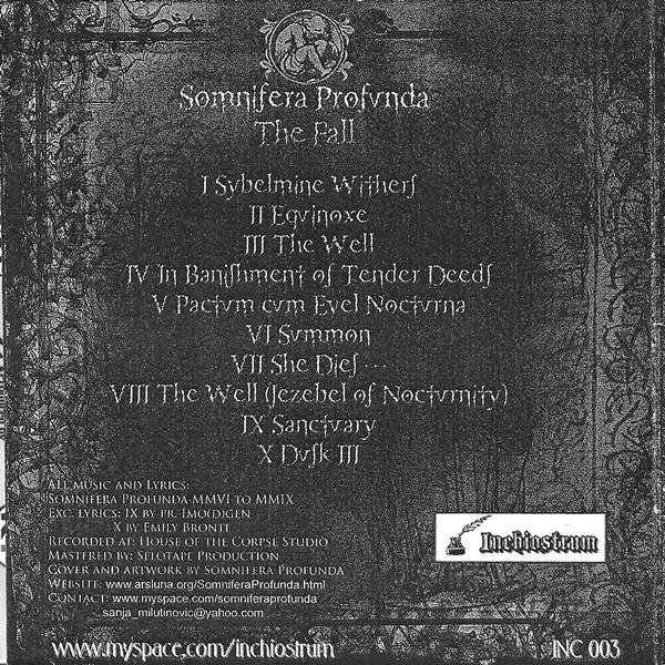 lataa albumi Somnifera Profunda - The Fall