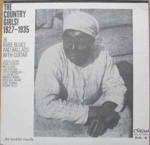 Various - The Country Girls! 1927-1935 (16 Rare Blues And Ballads With Guitar) album cover