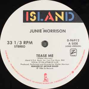 Junie Morrison – Tease Me (1984, Vinyl) - Discogs