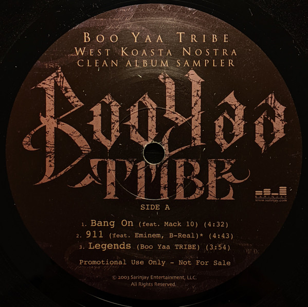 Boo Yaa Tribe – West Koasta Nostra (2003, CD) - Discogs