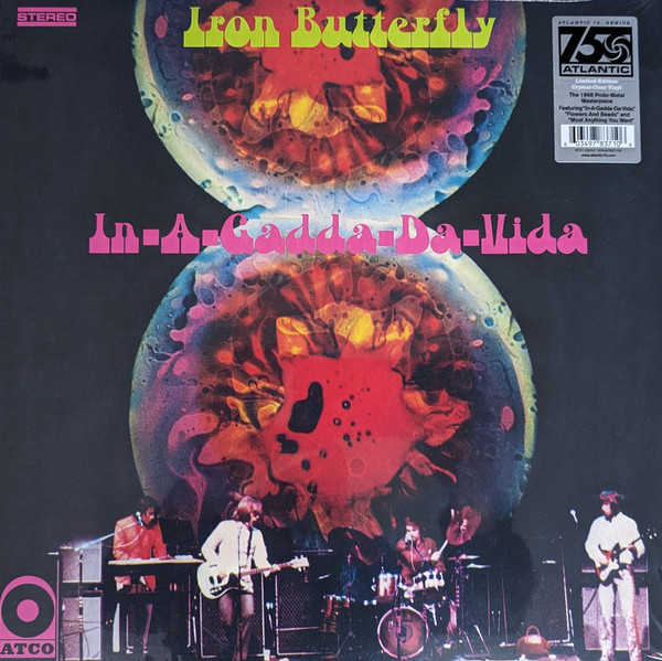 Iron Butterfly – In-A-Gadda-Da-Vida (2023, Crystal Clear Diamond