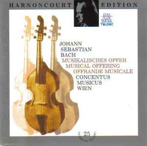 Johann Sebastian Bach-Musikalisches Opfer couverture de l'album