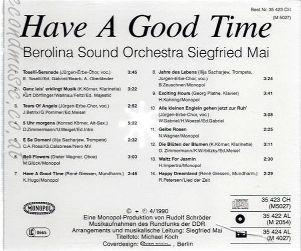 lataa albumi Berolina Sound Orchestra Siegfried Mai - Have A Good Time
