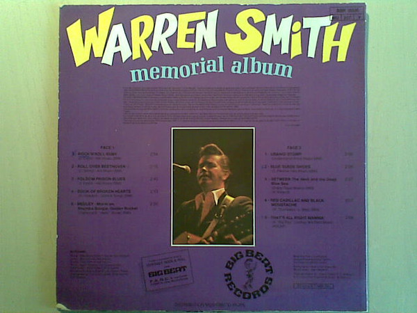 last ned album Warren Smith - Memorial Album