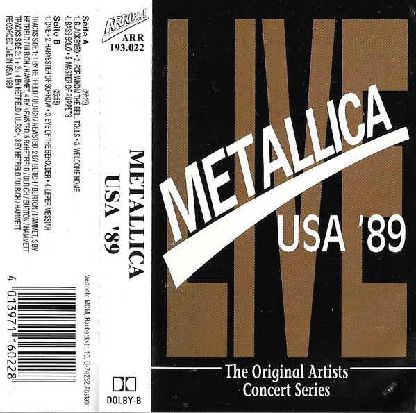 Metallica – Seattle '89 (2018, CD) - Discogs