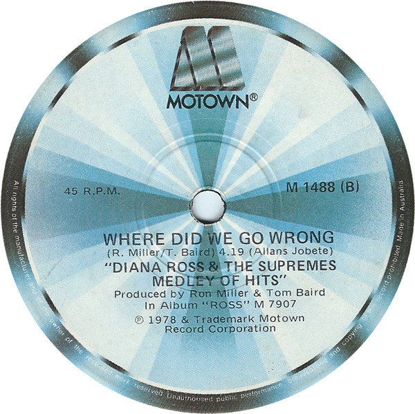 lataa albumi Diana Ross & The Supremes - Supremes Medley