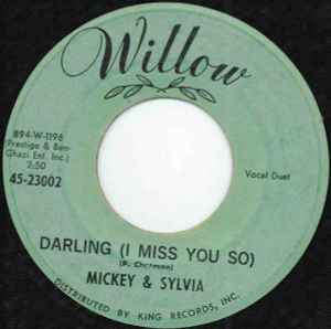 Mickey & Sylvia - Darling (I Miss You So) album cover