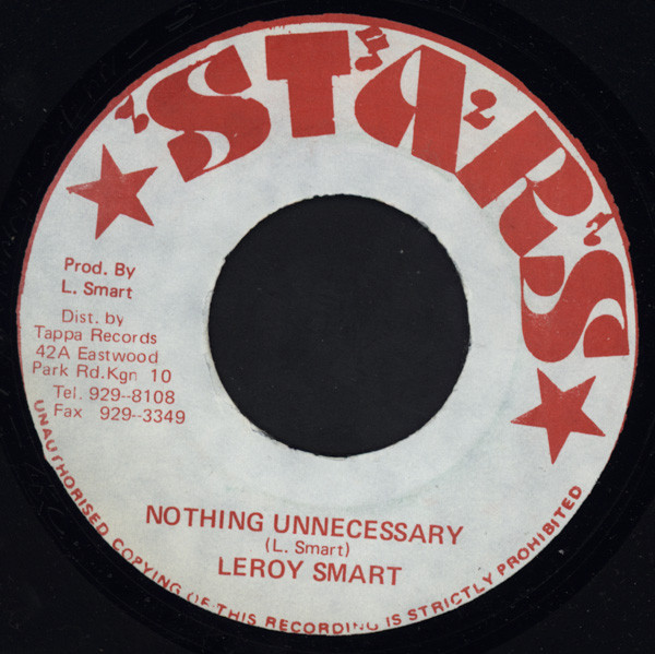 Album herunterladen Leroy Smart - Nothing Unnecessary