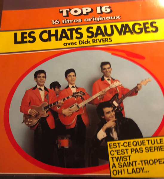 Les Chats Sauvages Avec Dick Rivers – Top 16 (1985, Vinyl) - Discogs