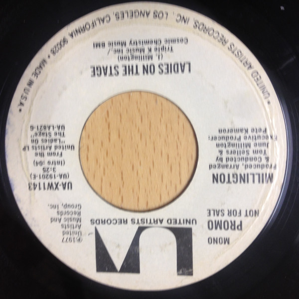 Millington – Ladies On The Stage (1978, Vinyl) - Discogs