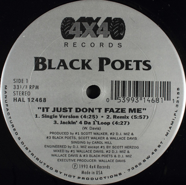 descargar álbum Black Poets - It Just Dont Faze Me Da Hand That Robs The Craddle