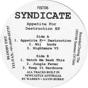 Appetite For Destruction EP - Syndicate