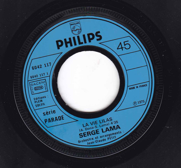 lataa albumi Serge Lama - La Vie Lilas Les Ports De LAtlantique