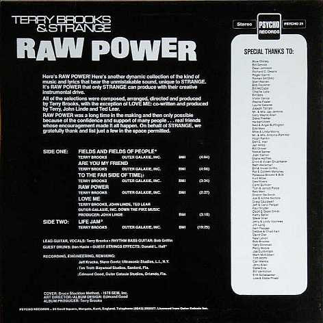 ladda ner album Strange - Raw Power