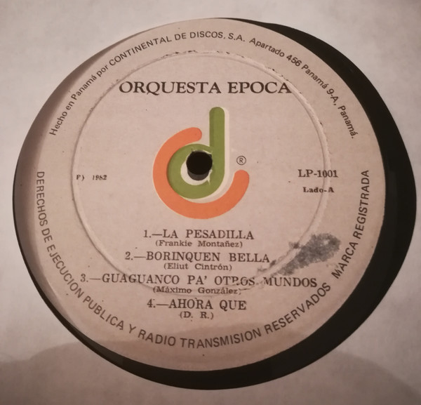 last ned album Orquesta Epoca - Orquesta Epoca