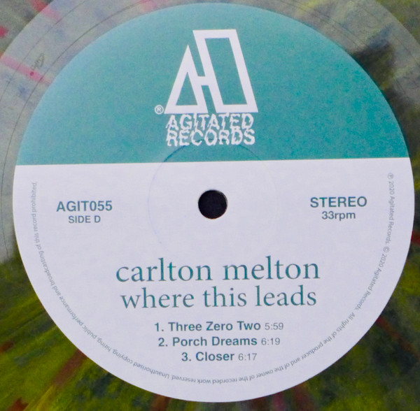 Carlton Melton - Where This Leads | Agitated Records (AGIT055X) - 10