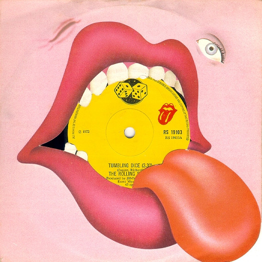 The Rolling Stones – Dice Sweet Black Angel (1972, Vinyl) - Discogs