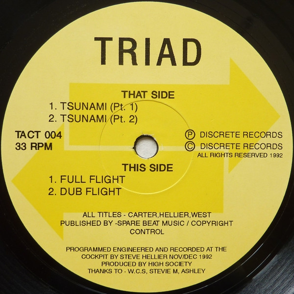 lataa albumi Triad - Tsunami Full Flight