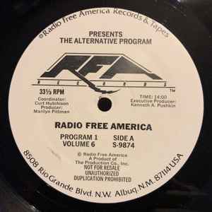 Various - The Alternative Program - Radio Free America - Volume 1 Program 6 album cover
